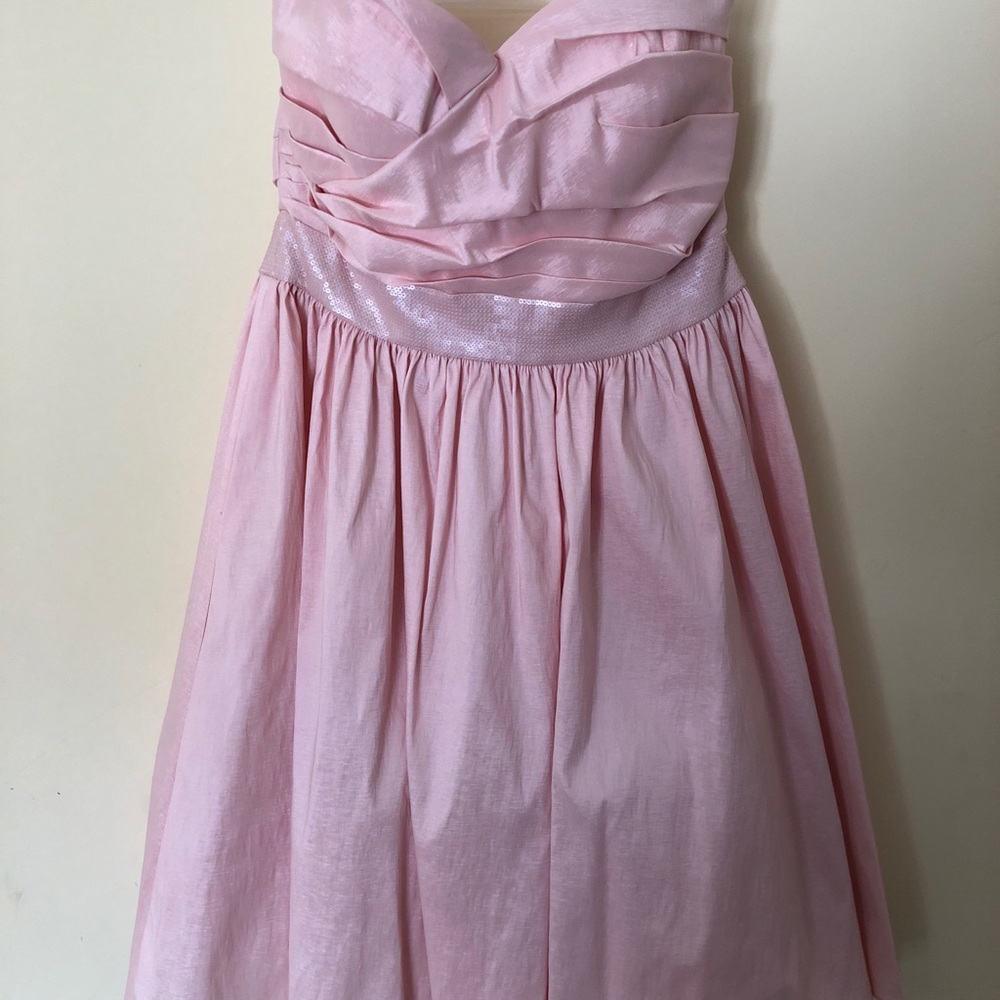 Pink Calvin Klein dress